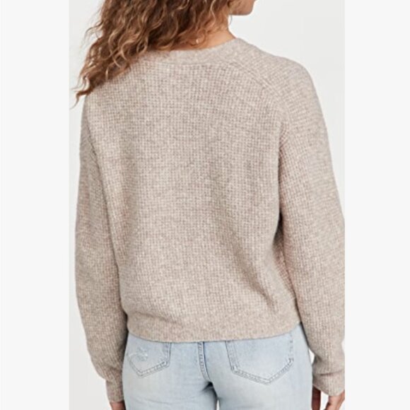 Velvet by Graham & Spencer Maggie Cardigan in Oat - Picture 2 of 4